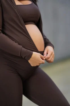 BASE Sculpt Jacket - Dark Brown