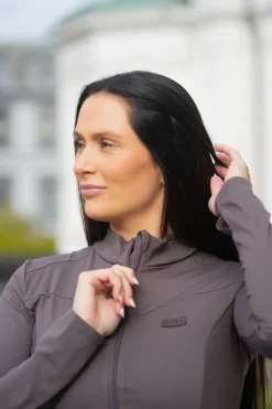 BASE Zip Jacket - Taupe Brown