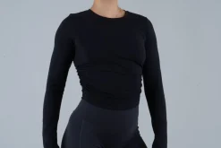 Opule Scrunch Longsleeve - Black