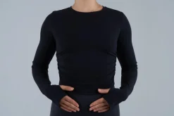 Opule Scrunch Longsleeve - Black