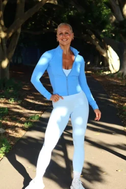 Opule Shape Jacket - Sky Blue