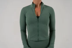 Opule Shape Jacket - Turf Green