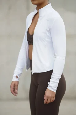 Opule Shape Jacket - White