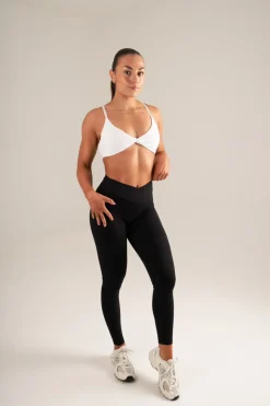 Opule Wrap Tights Black