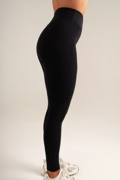 Opule Wrap Tights Black