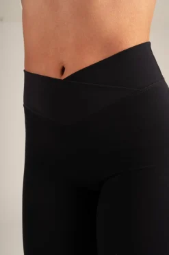 Opule Wrap Tights Black